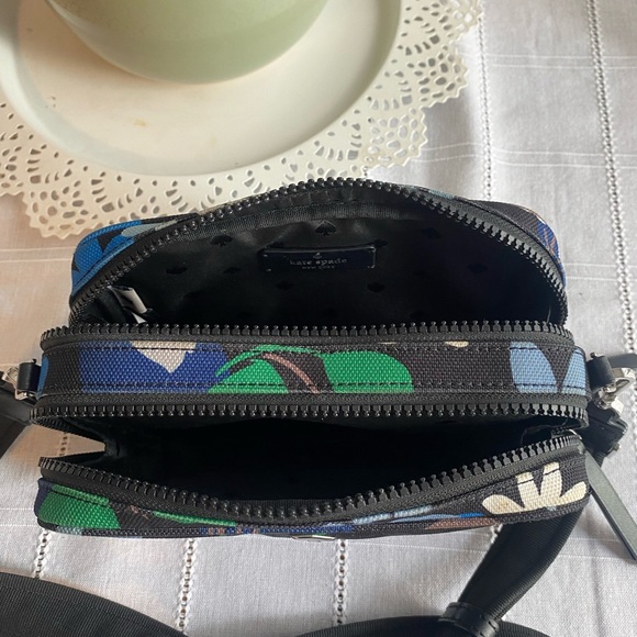Kate Spade Floral Black Crossbody Bag - Picture 3 of 11